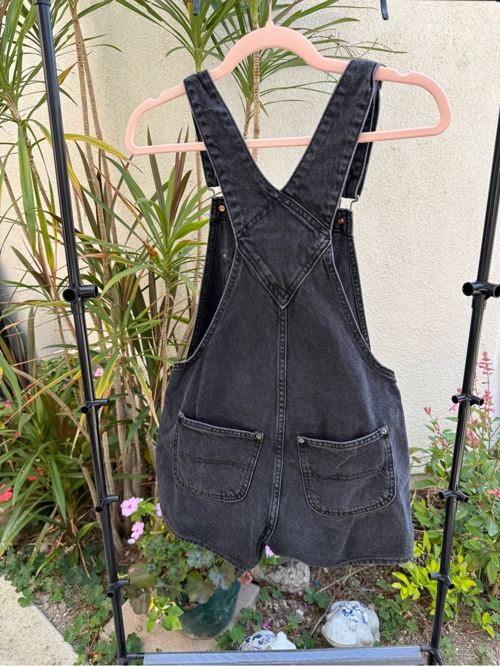 Black Old Navy Shorts Overalls Size Small - Picture 8 of 8